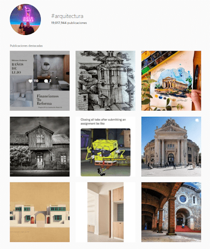 hashtag-arquitectura